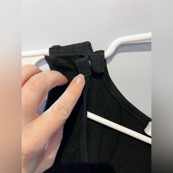 New black maternity dress sz small - Picture 2 of 5